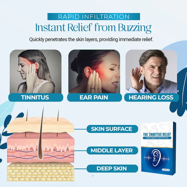 SONOPRO™ Tinnitus Relief Treatment Ear Patch