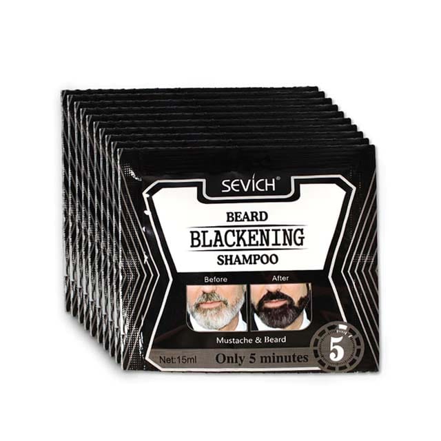 RECURE New Herbal Beard Darkening Shampoo - CERTIFI CURE