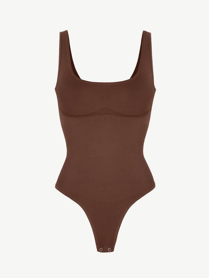 Scoop Tank Thong Bodysuit