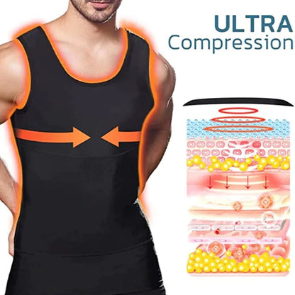 MenSLIM Gynecomastia Compression TankTop